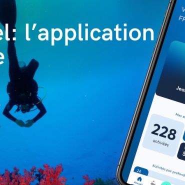 visuel application mon carnet de plongee ffess